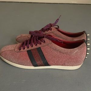 AUTHENTIC GUCCI GLITTER TRAINERS- or best offer!